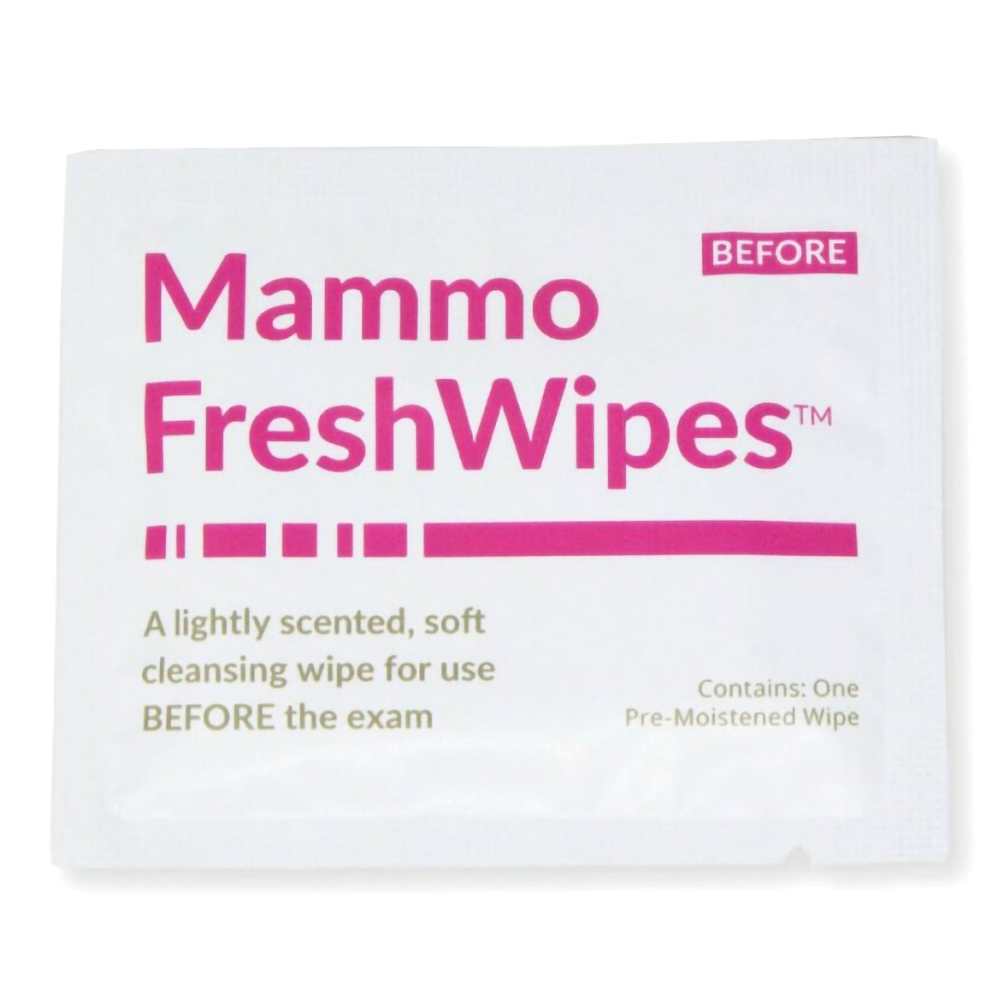 Mammo Freshwipes™ Mammography Cleansing Towelette