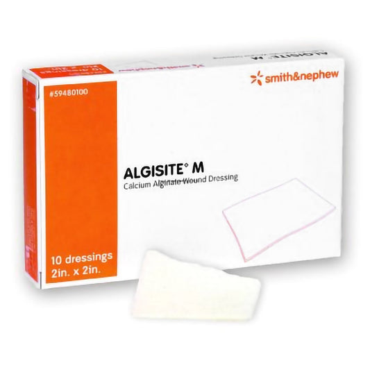 AlgiSite M Alginate Dressing, 2 x 2 inch 1/EACH -59480100