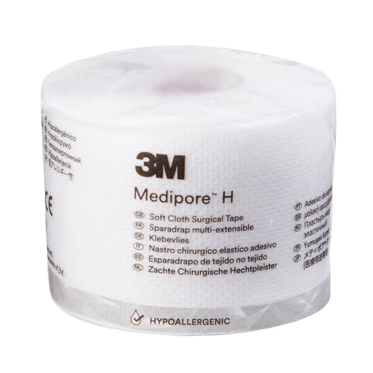 3M™ Medipore™ H Cloth Medical Tape, 2 Inch x 10 Yard, White 1/ROLL -2862