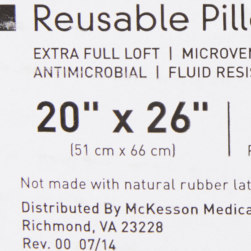McKesson Reusable Bed Pillow 1/EACH -41-2026-WXF - BriteSources