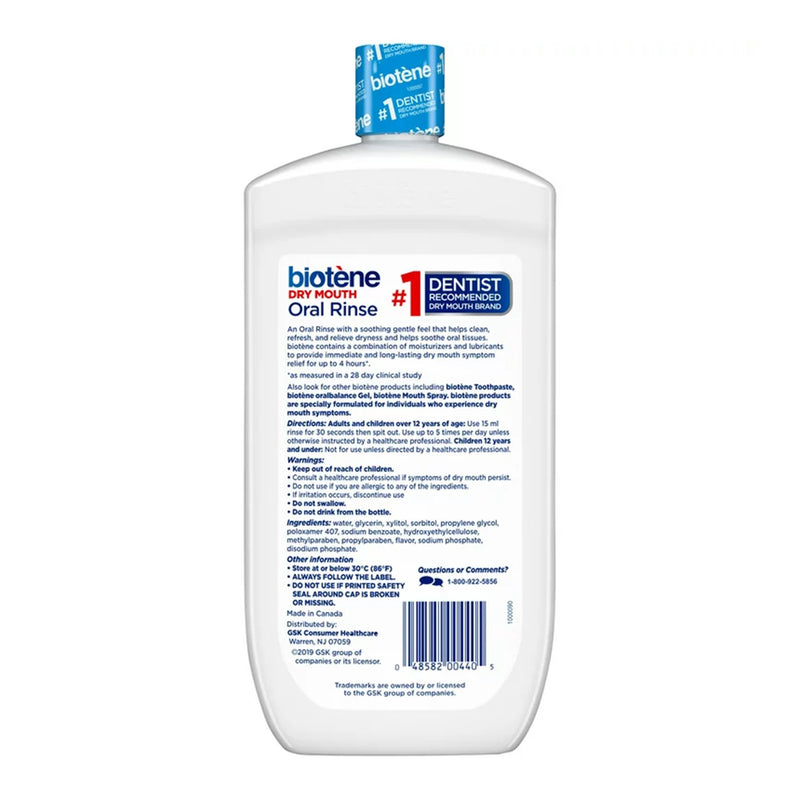 BIOTENE, MOUTHWASH DRY MOUTH FRESH MINT 33.8OZ