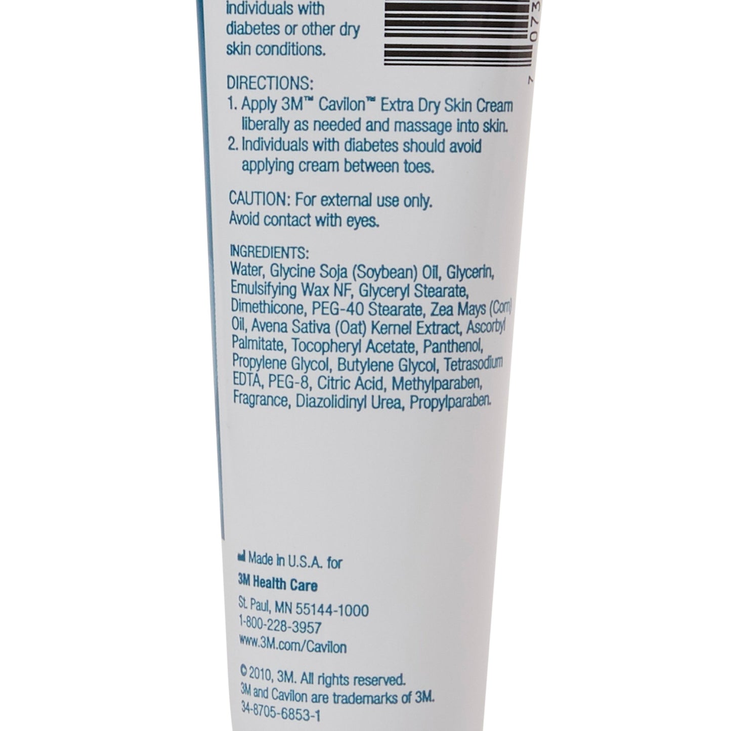 3M Cavilon 4-oz Tube Scented Cream 12/CASE -3386