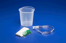 ENEMA BAG, 1500CC POLYETHYLENE, FLIP TOP SLIDE LOCK CLOSURE, ATTACHED 24FR, 60" TUBE, 5" DEPTH MARK, 50/CS, SOLD AS CASE CARDINAL 261