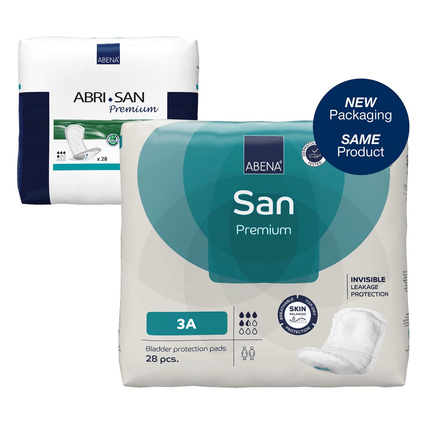 Abena San Premium Bladder Protection Pads, Size 3A 196/CASE -1000021305