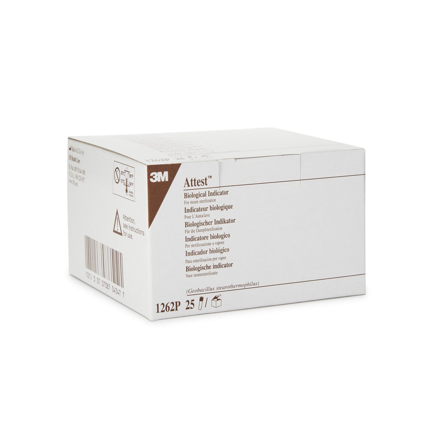 3M™ Attest™ Sterilization Biological Indicator Vial 25/BOX -1262P