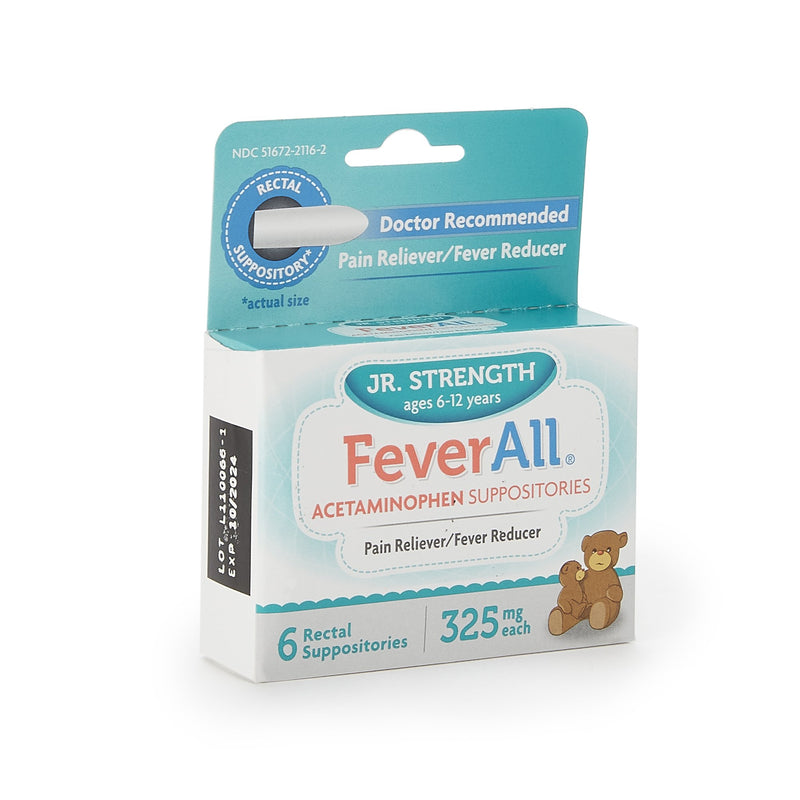 FeverAll® Acetaminophen Rectal Suppository