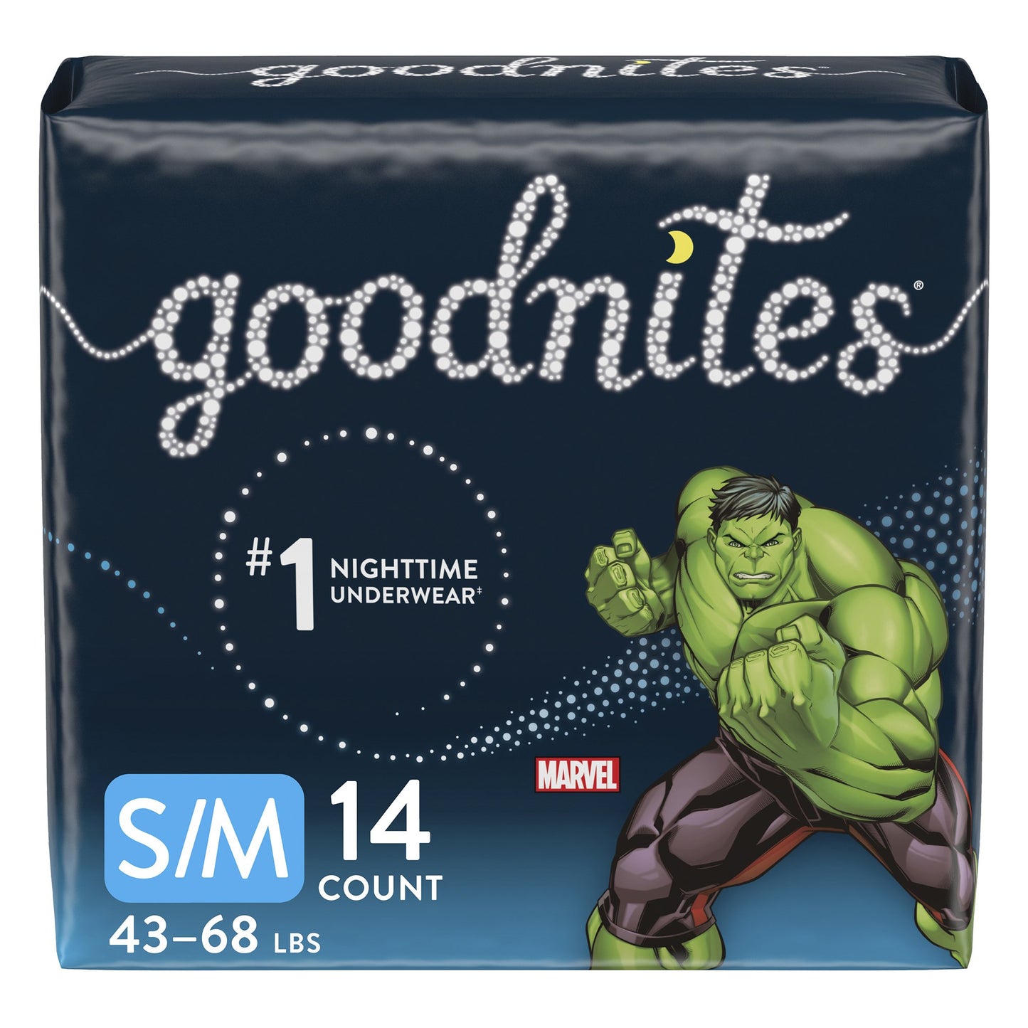 GoodNites Absorbent Underwear, Small / Medium