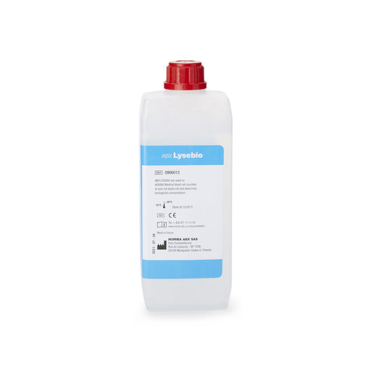 ABX Lysebio Reagent for use with ABX Pentra Xl 80 / Pentra 60 / 80, Red Blood Cell Lysing Agent 1/EACH -1210906013