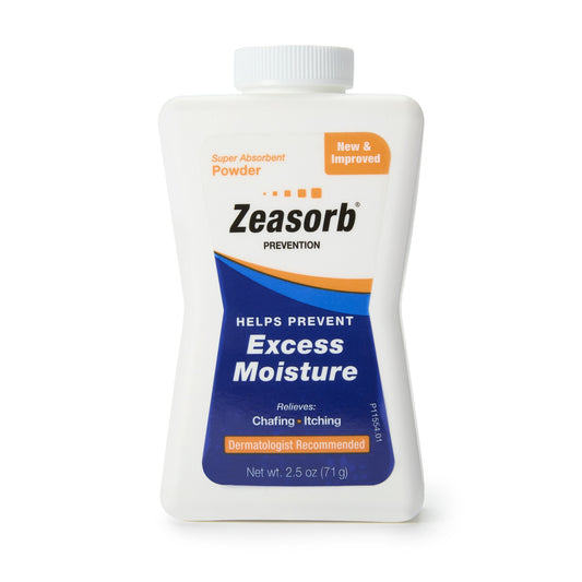 Zeasorb Prevention Powder Talc Antifungal, 2.5 oz. Shaker Bottle 1/EACH -30316023325