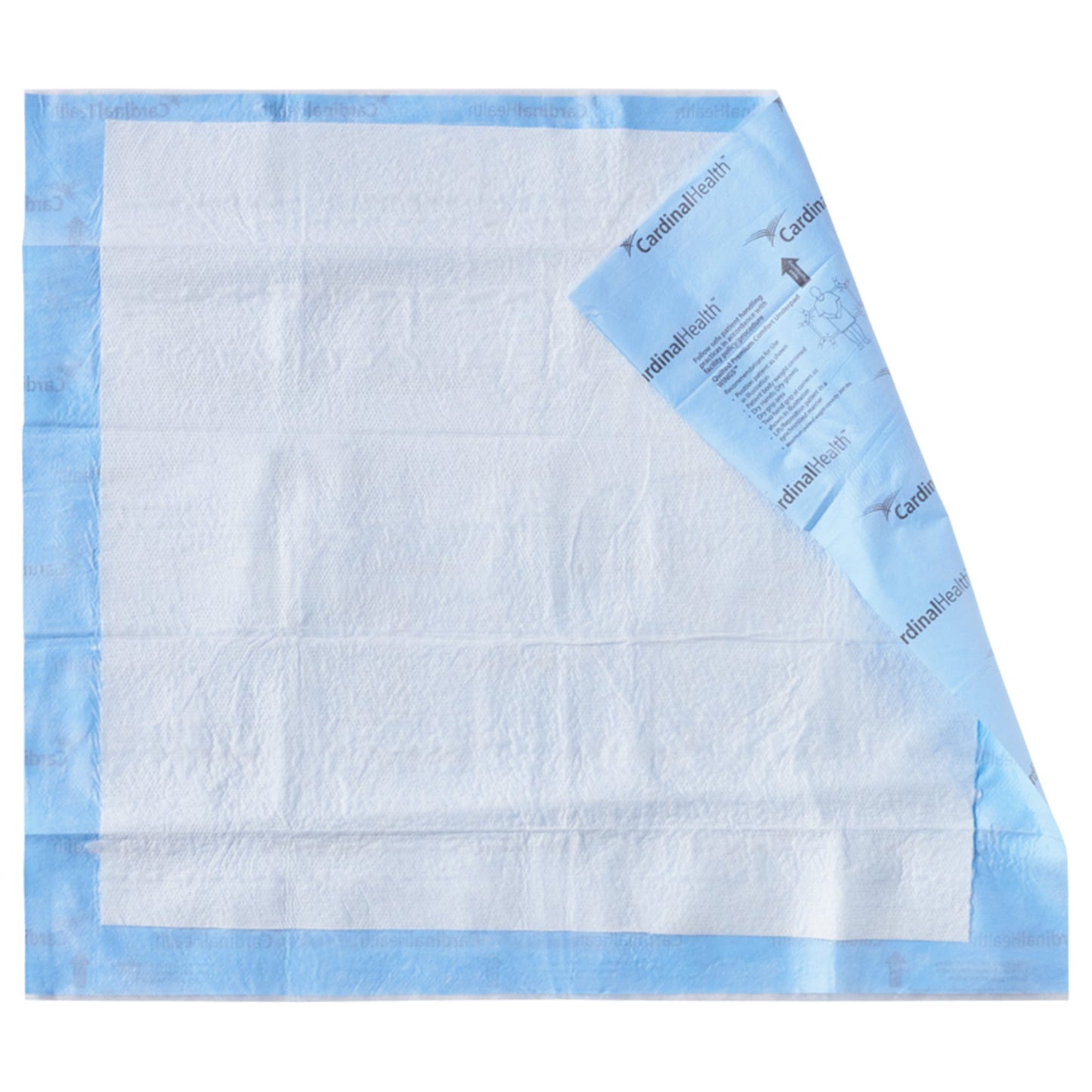 Wings™ Quilted Premium Comfort Maximum Absorbency Low Air Loss Positioning Underpad, 30 x 36 Inch 10/BAG -P3036C