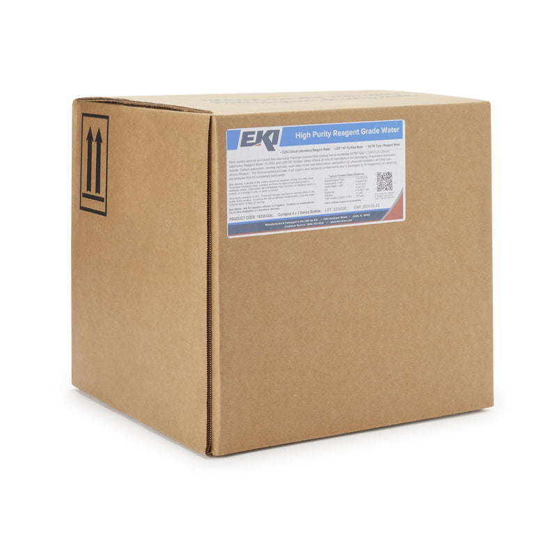 EKI Deionized Water Chemistry Reagent, 1 Gallon 1/EACH -15335-GAL - BriteSources