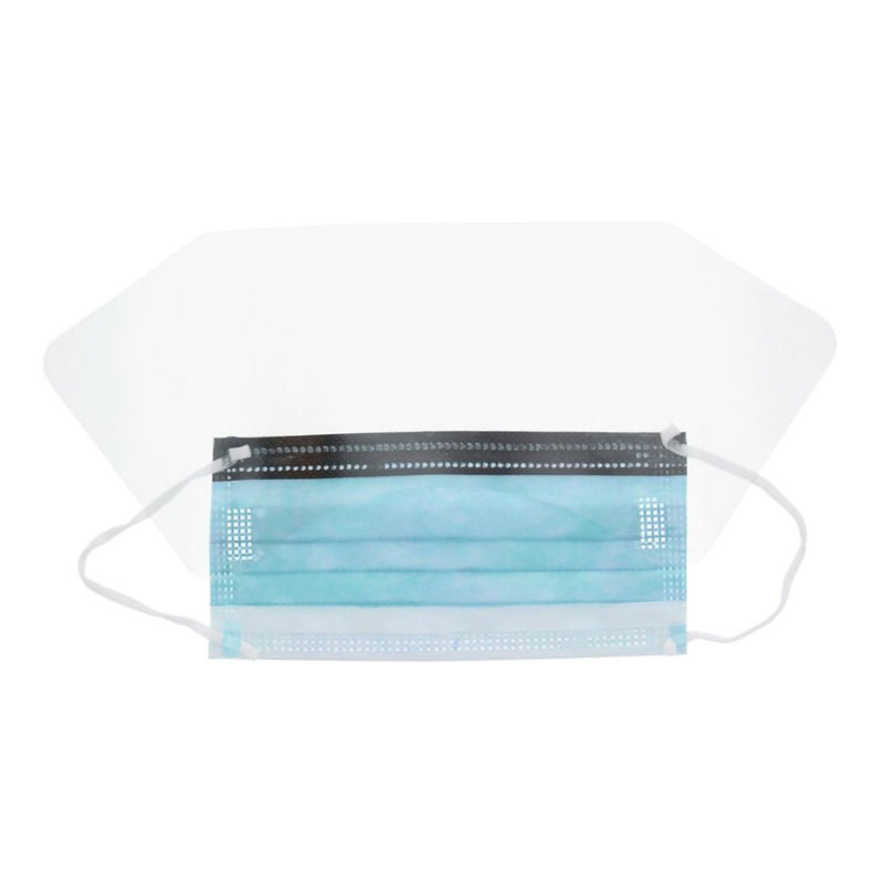 Secure-Gard Procedure Mask with Eye Shield 100/CASE -AT74631 - BriteSources