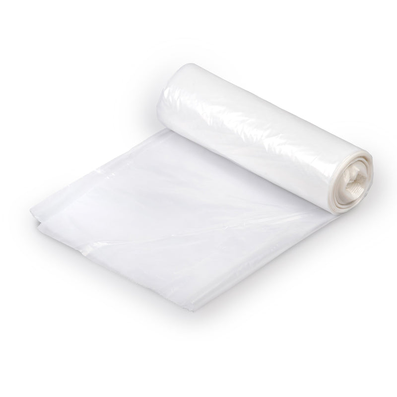 Colonial Bag Trash Bags, 20 to 30 gal, Clear, 30" x 37", X-Seal Bottom, Coreless Roll 1/ROLL -HCR37HC - BriteSources