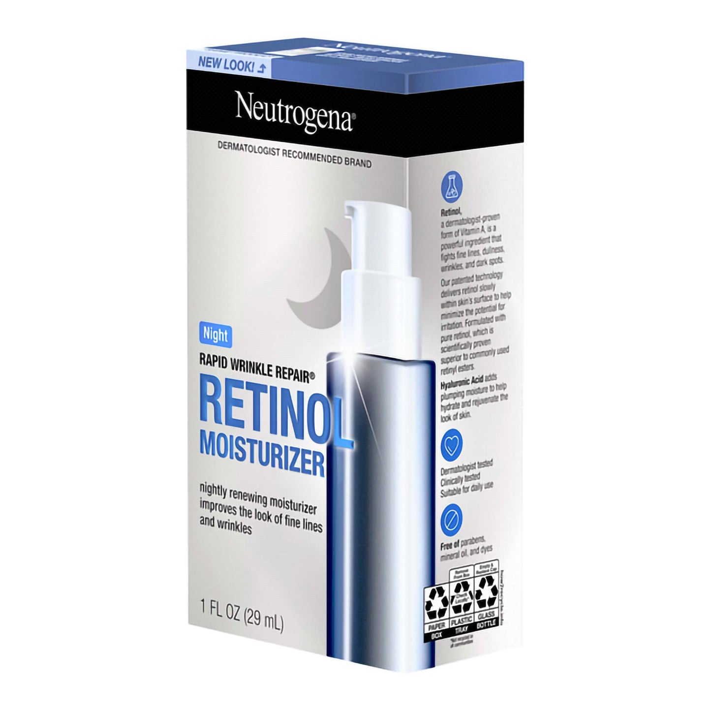 NEUTROGENA, CRM RAPID WRINKLE MOISTURIZER NIGHT 1OZ