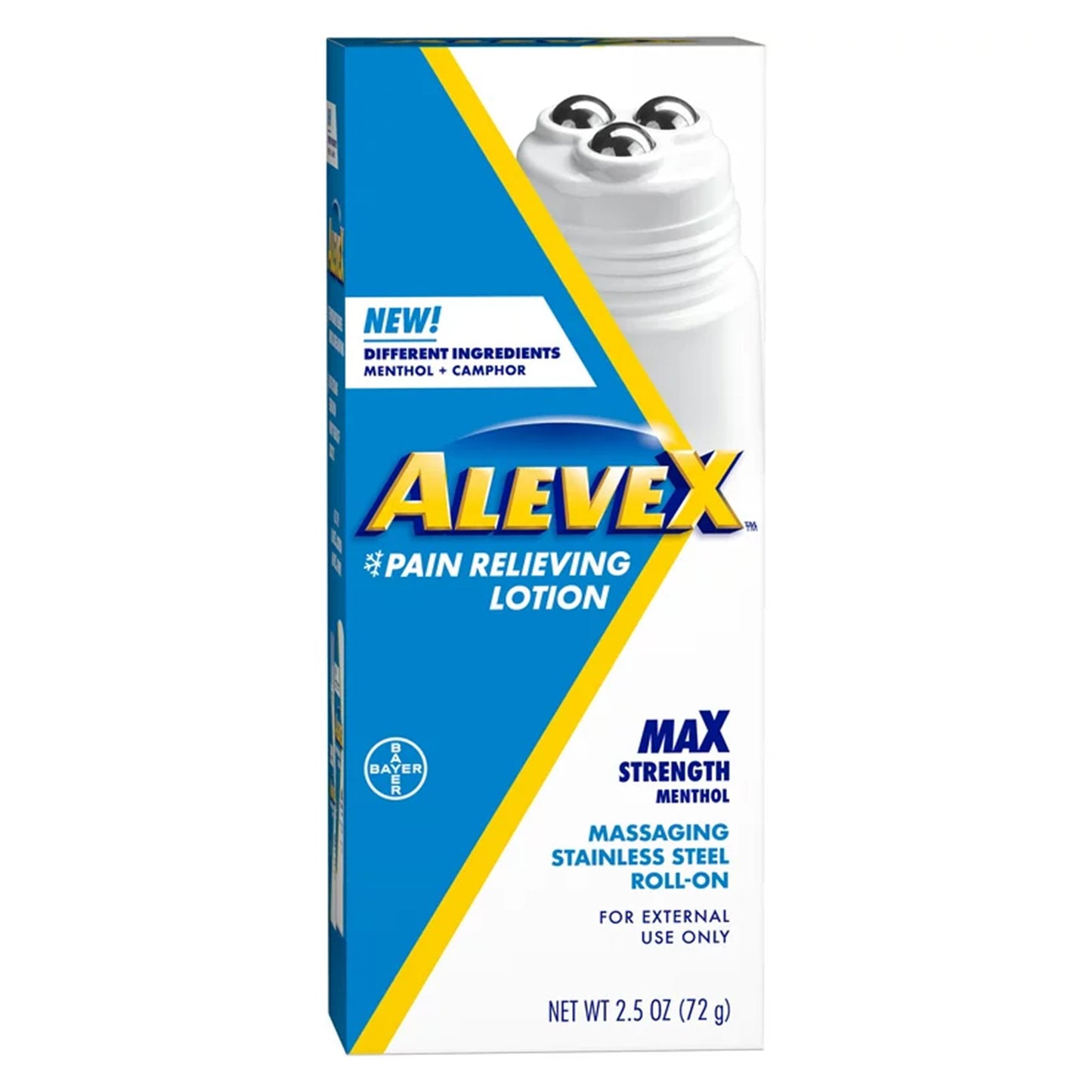 Aleve X Pain Relieving Lotion Max Strength Menthol, 2½-ounce roll-on bottle 1/EACH -00280005001