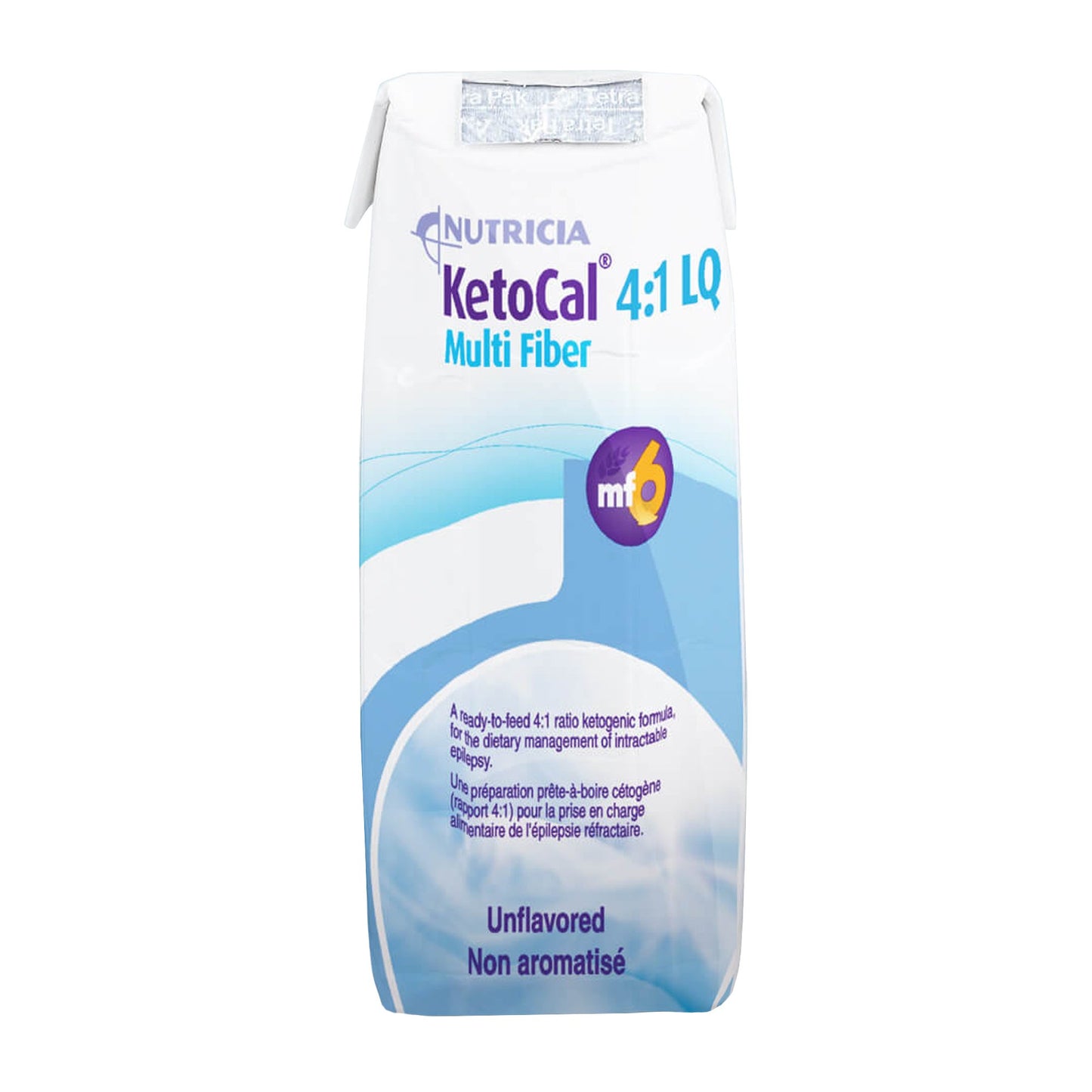 KetoCal 4:1 LQ Multi Fiber Ketogenic Formula for the Dietary Management of Intractable Epilepsy, 8-ounce carton