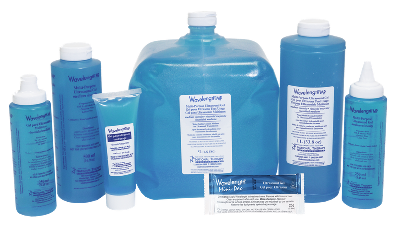 WAVELENGTH ULTRASOUND LOTION, 5LCUBE , 4/CS, SOLD AS CASE SABEL 10001233 - BriteSources