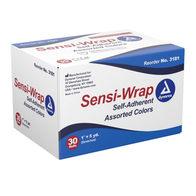 Sensi-Wrap Self-adherent Closure Cohesive Bandage, 1 Inch x 5 Yard