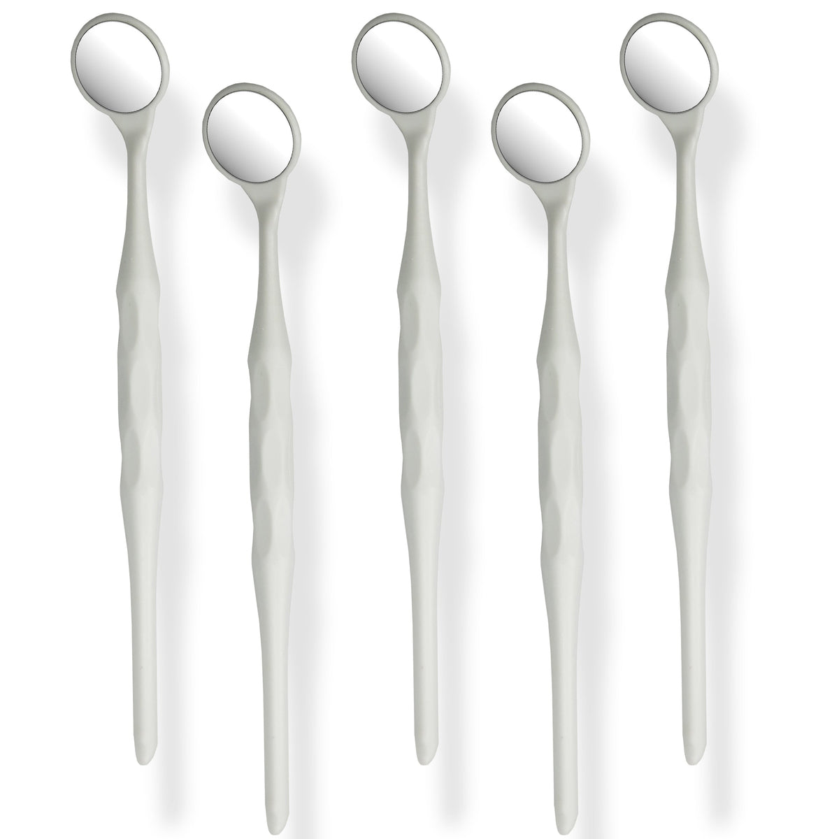 5 Pieces Dental Autoclavable Disposable Mouth Mirror White -ORAL32 - Osung USA