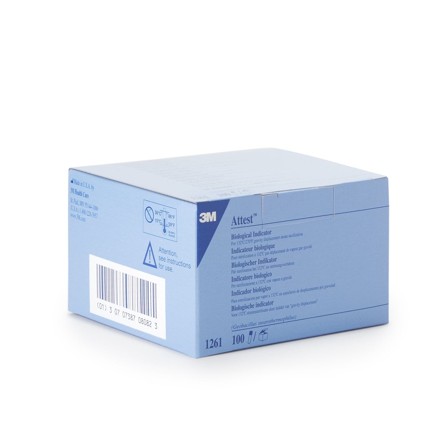 3M™ Attest™ Sterilization Biological Indicator Vial 400/CASE -1261