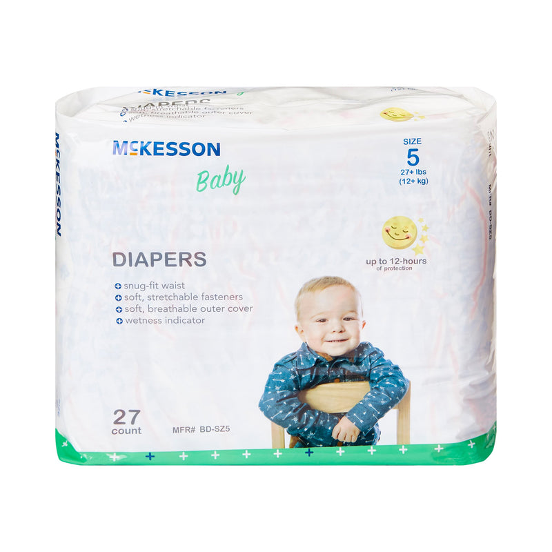 McKesson Baby Diaper, Size 5 1/BAG -BD-SZ5 - BriteSources