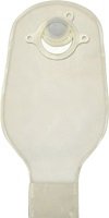 Sur-Fit Natura Two-Piece Drainable Transparent Ostomy Pouch, 12 Inch Length, 2 Inch Flange 10/BOX -411267 - BriteSources