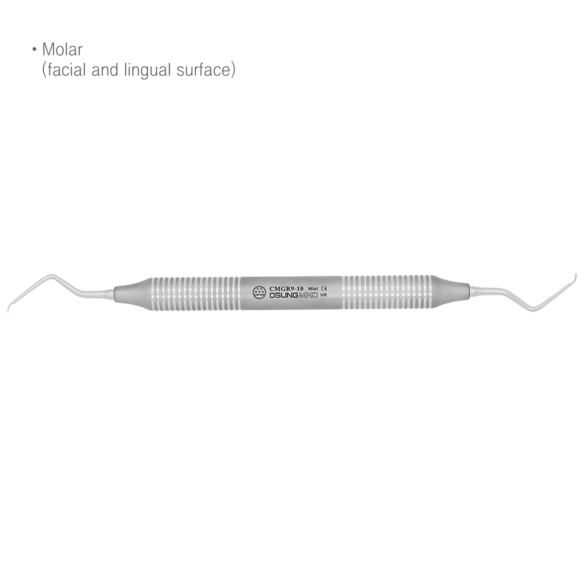 Osung 9/10 Mini Five Molar Gracey Dental Curette -CMGR9-10 - Osung USA