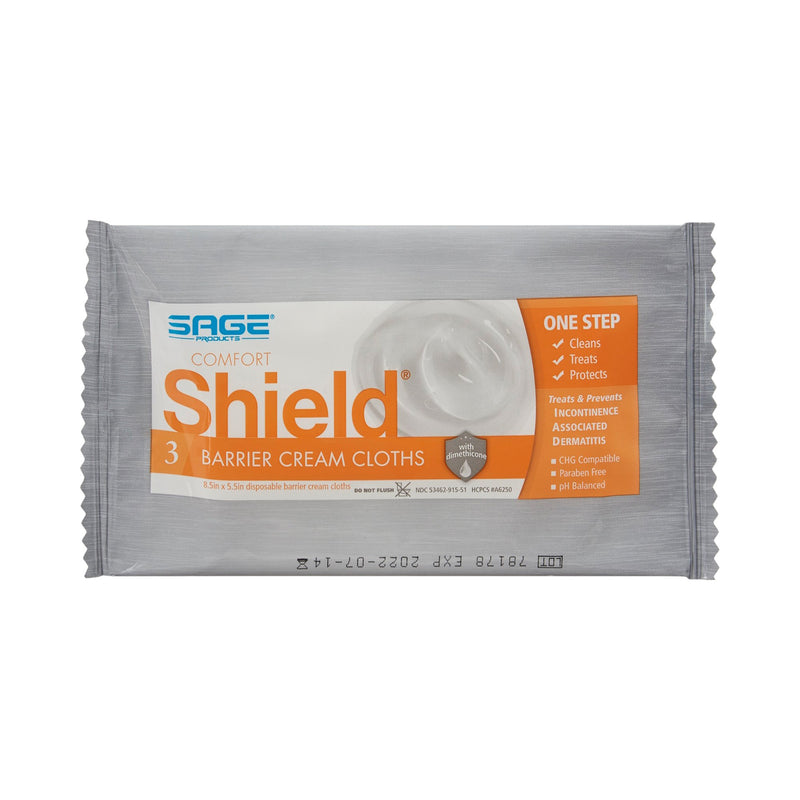Comfort Shield Incontinent Care Wipe, 3 per Pack 1/PACK -7502