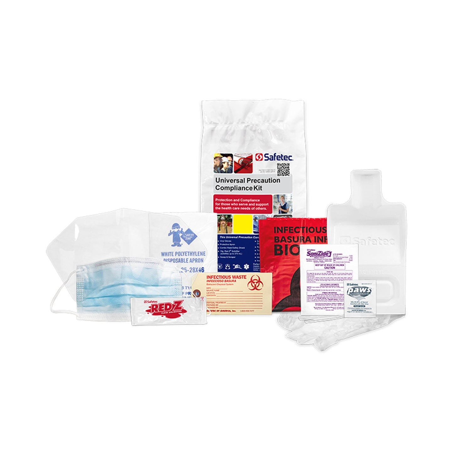 Safetec Universal Precaution Compliance Kit 24/CASE -17100