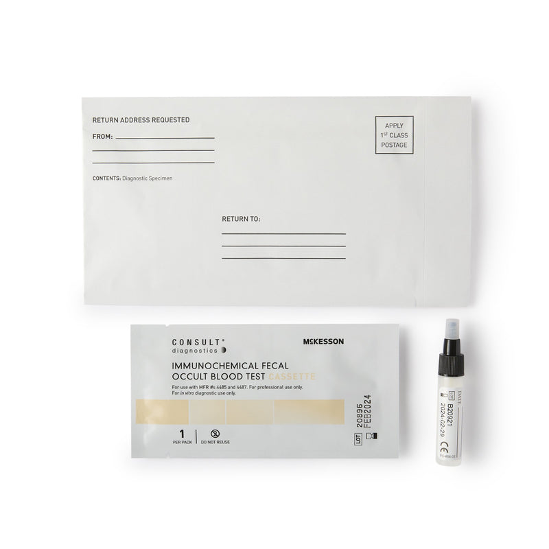 McKesson Consult™ Fecal Occult Blood (iFOB or FIT) Colorectal Cancer Screening Test Kit