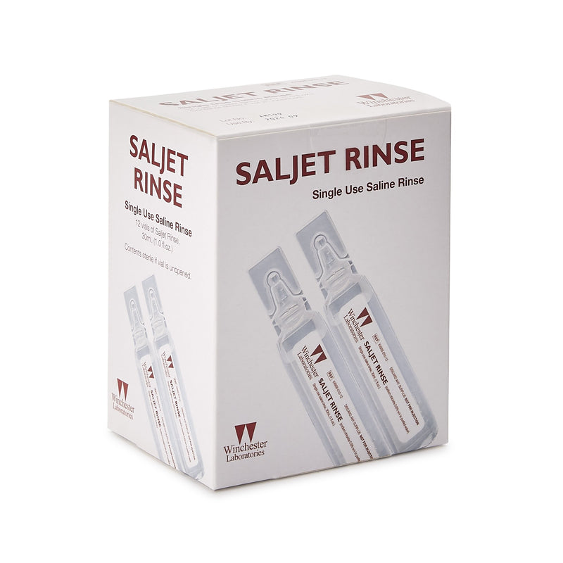 Saljet Sterile Saline Solution, 30 mL 240/CASE -1-8815100010-7 - BriteSources