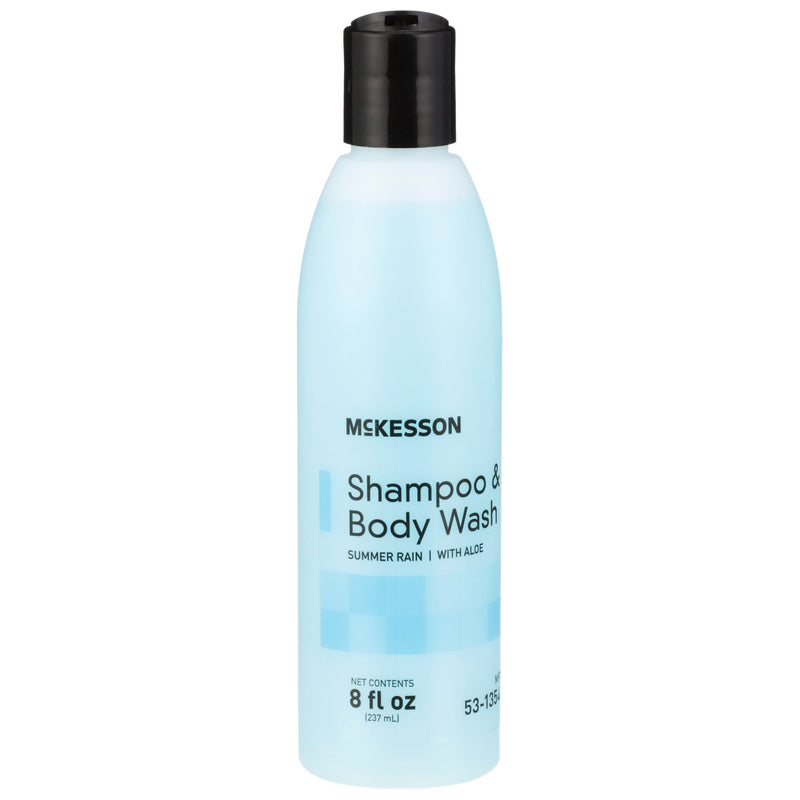 McKesson 2-in-1 Shampoo and Body Wash, Flip-Top Bottle, 8 oz, Summer Rain Scent