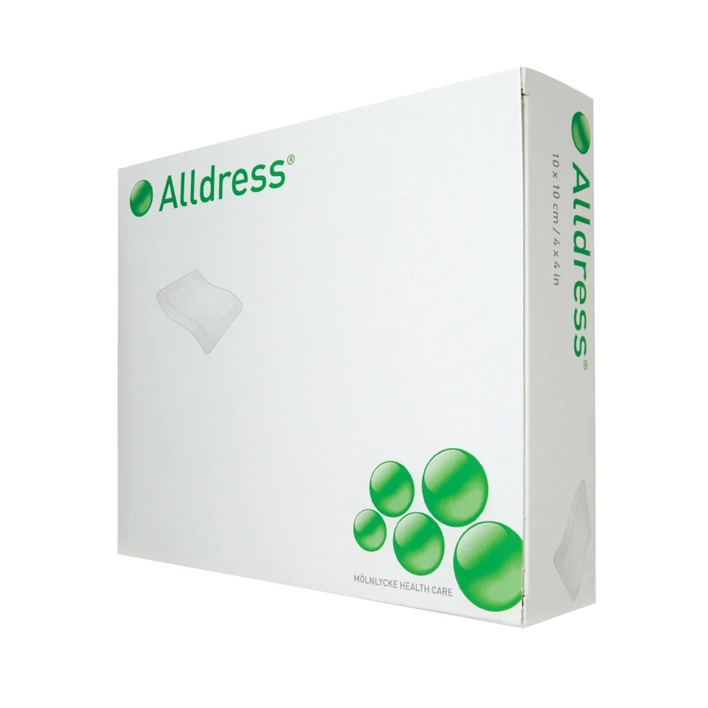 Alldress Composite Dressing, 4 x 4 Inch 10/BOX -265329