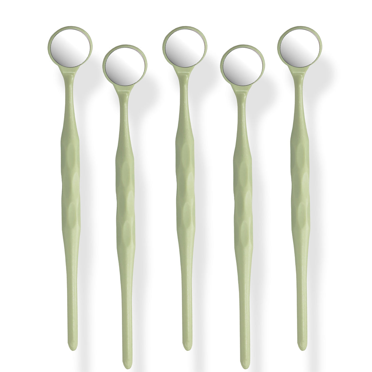 5 Pieces Dental Autoclavable Disposable Mouth Mirror Yellow -ORAL32 - Osung USA