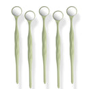 5 Pieces Dental Autoclavable Disposable Mouth Mirror Yellow -ORAL32 - Osung USA