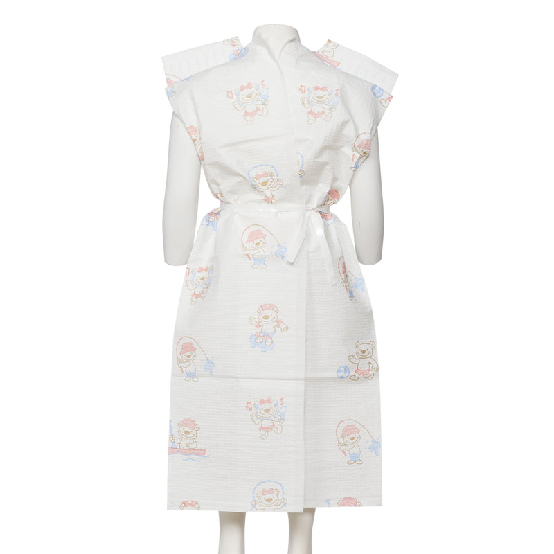 Graham Medical Products Activity Bears™ Print Pediatric Disposable Exam Gown 50/CASE -70283N - BriteSources