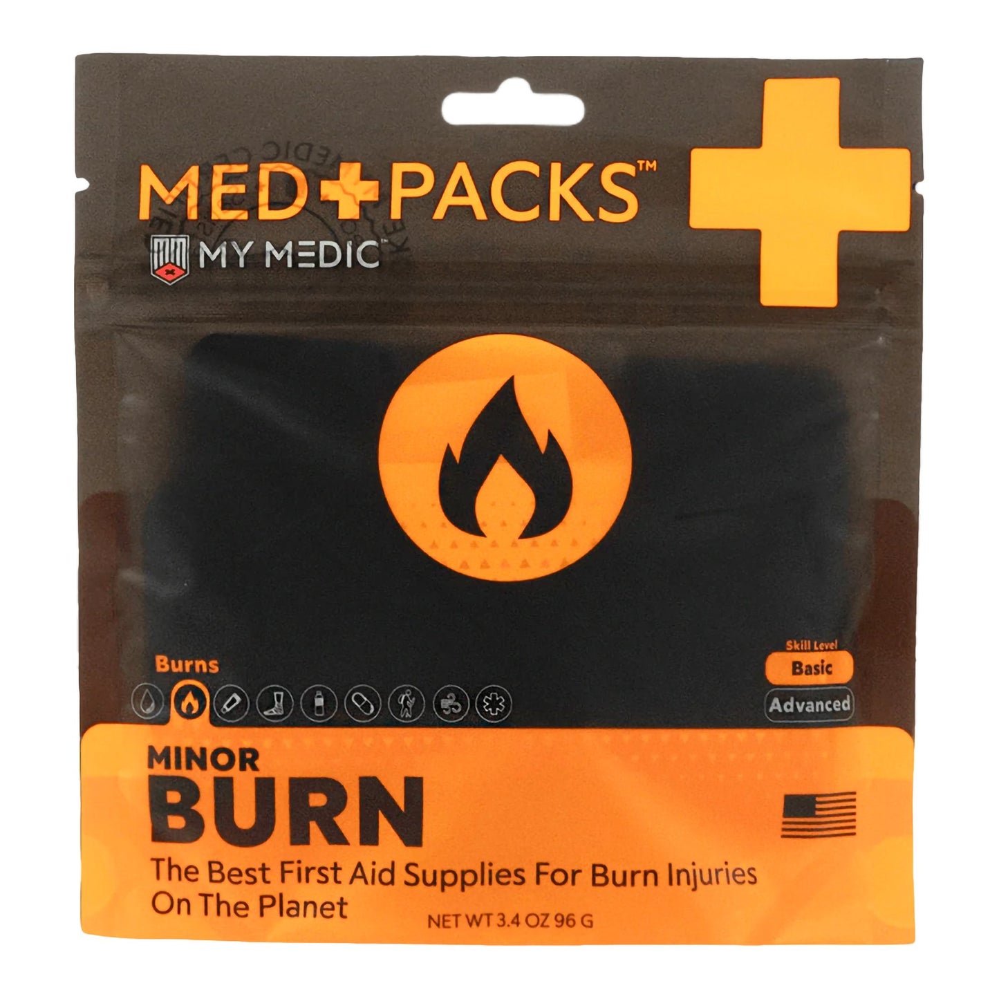 MED PACKS™ Minor Burn First Aid Kit 1/EACH -MM-MED-PACK-MNR-BRN-EA