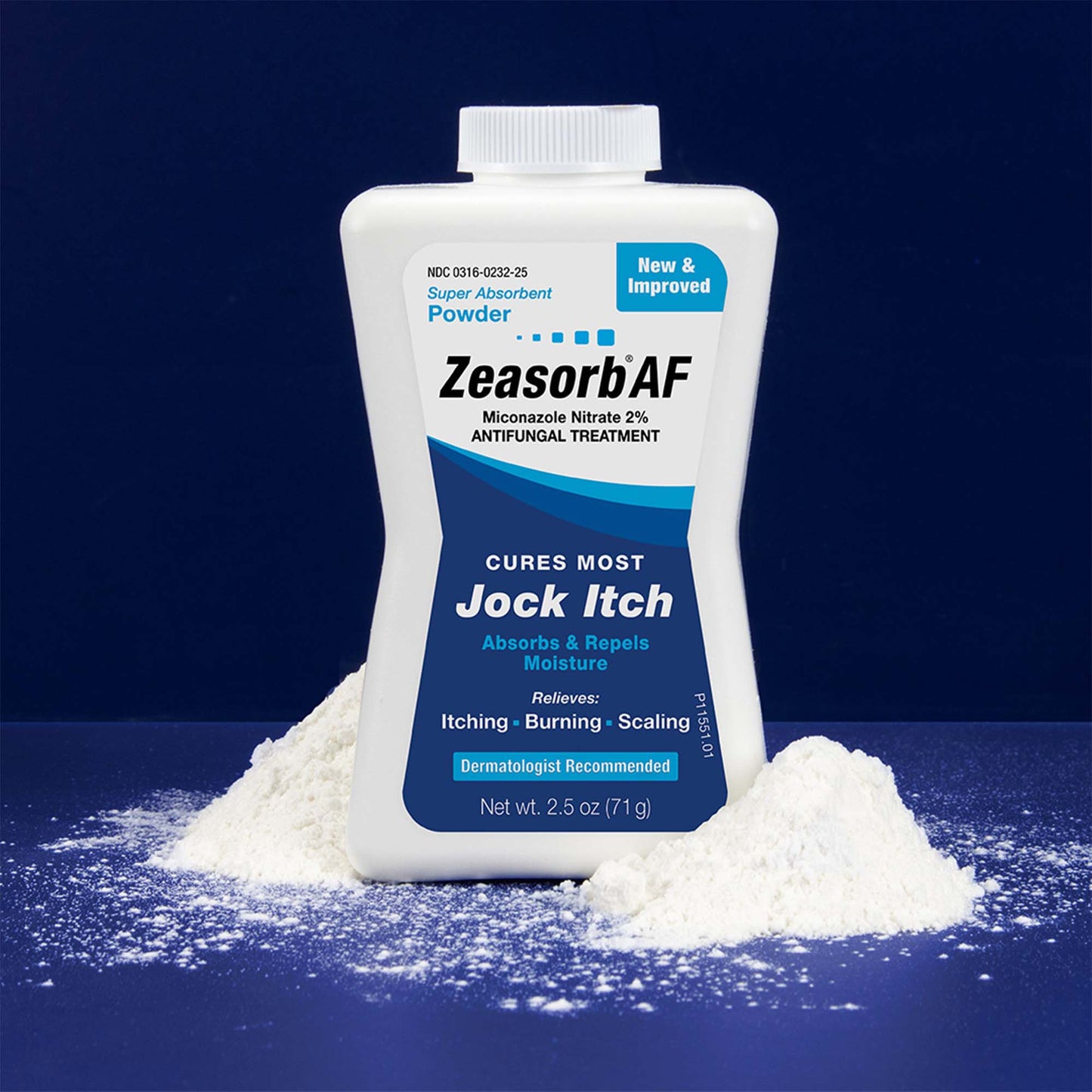 Zeasorb AF Antifungal Treatment Super Absorbent Powder 1/EACH -30316023225