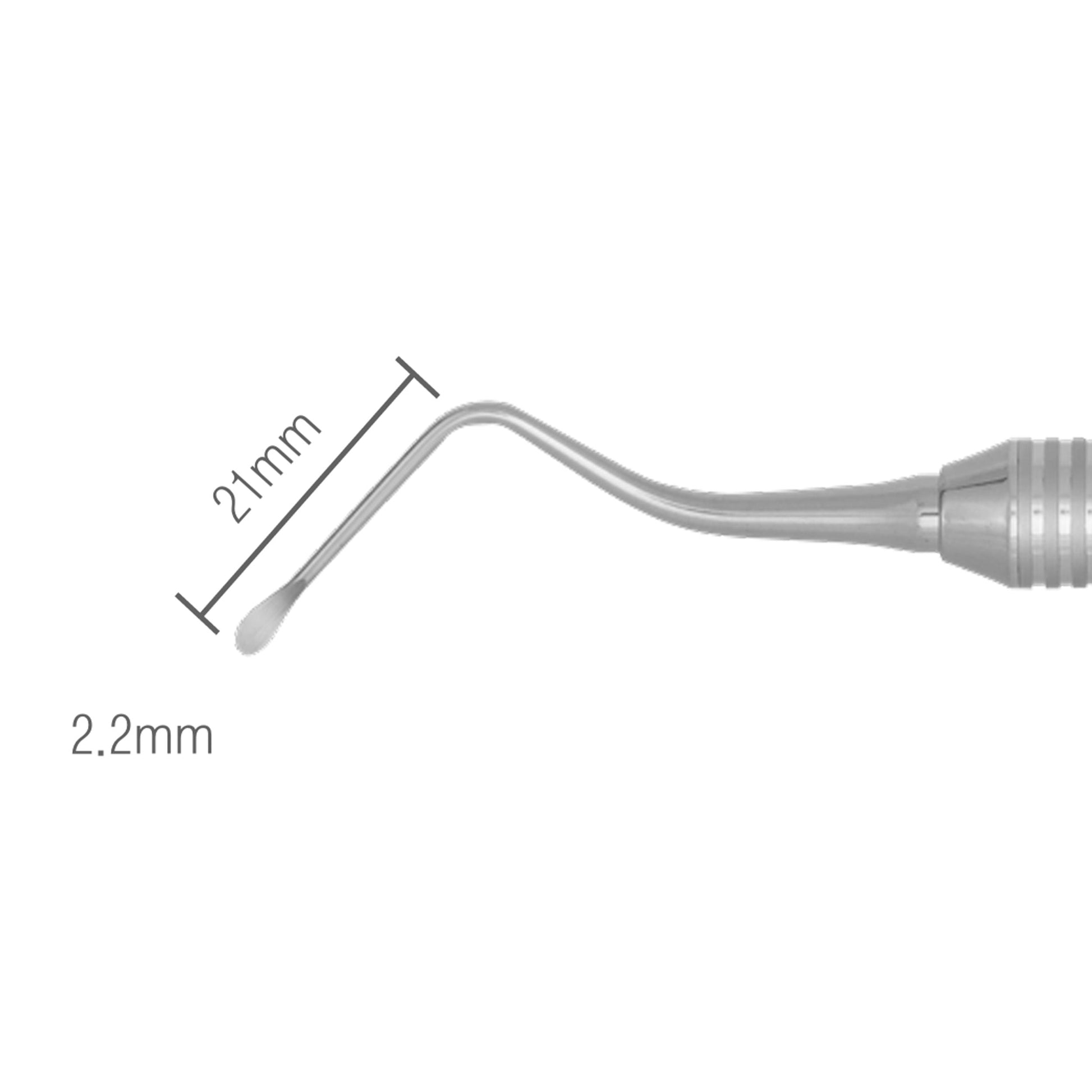 Osung #84 Lucas Curved Dental Surgical Curette 2.2mm -URCL84 - Osung USA