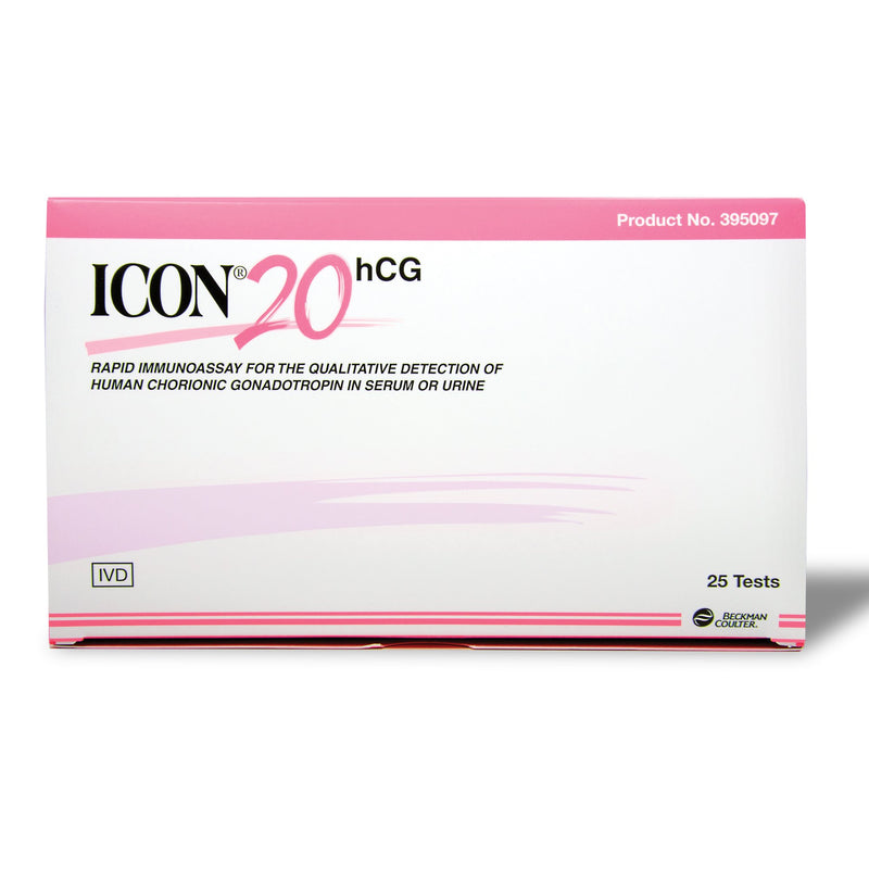 Icon® 20 hCG Pregnancy Fertility Reproductive Health Test Kit