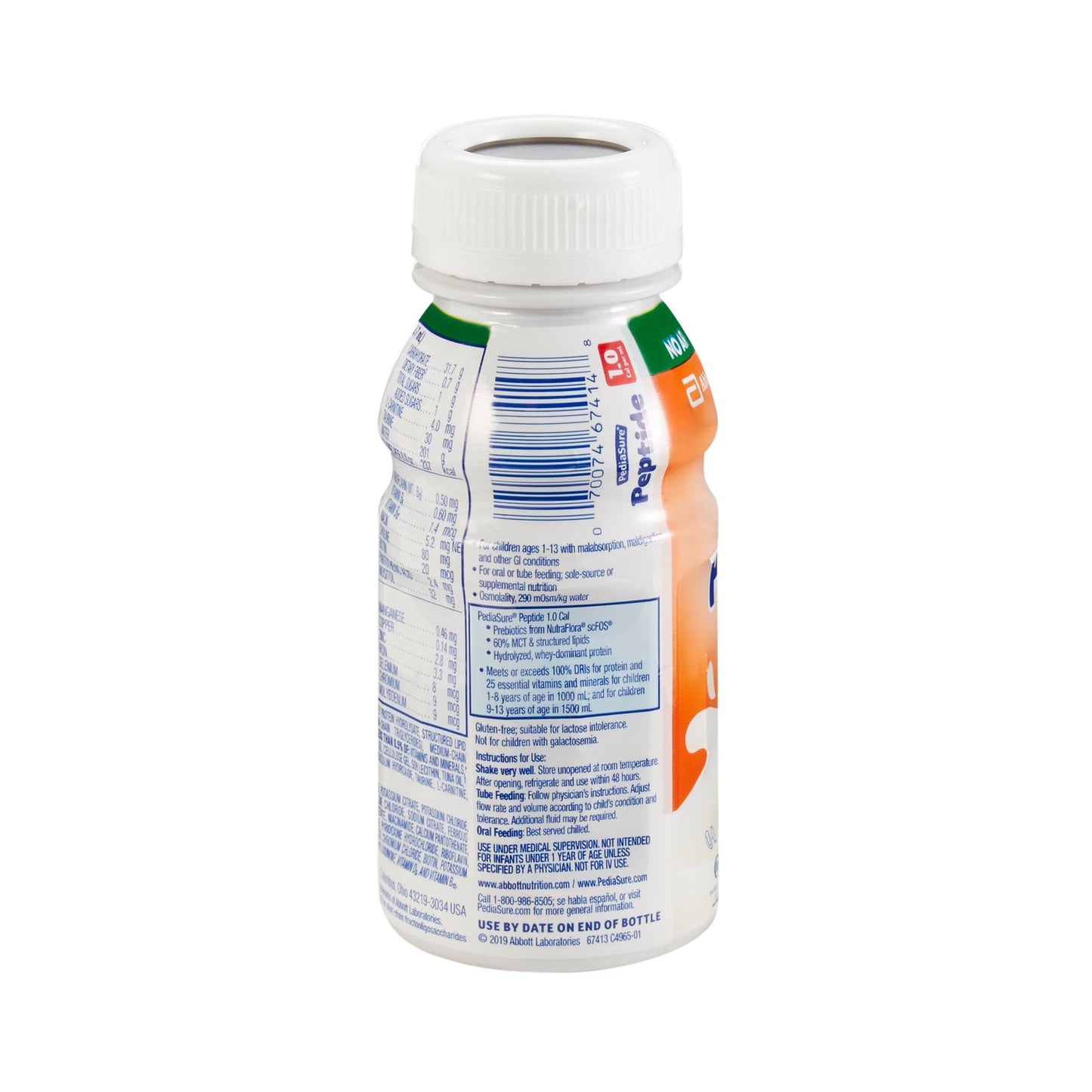 PediaSure Peptide 1.0 Cal Peptide-Based Nutrition, 8-ounce bottle