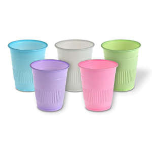 Plastic Cups White 5oz. - BriteSources