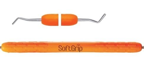 Dental Restoration Plugger 350-380, cylindrical 1.2-2.0 mm Soft Grip - BriteSources