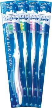 Touch Soft Toothbrush, Adult, 100 pcs - BriteSources