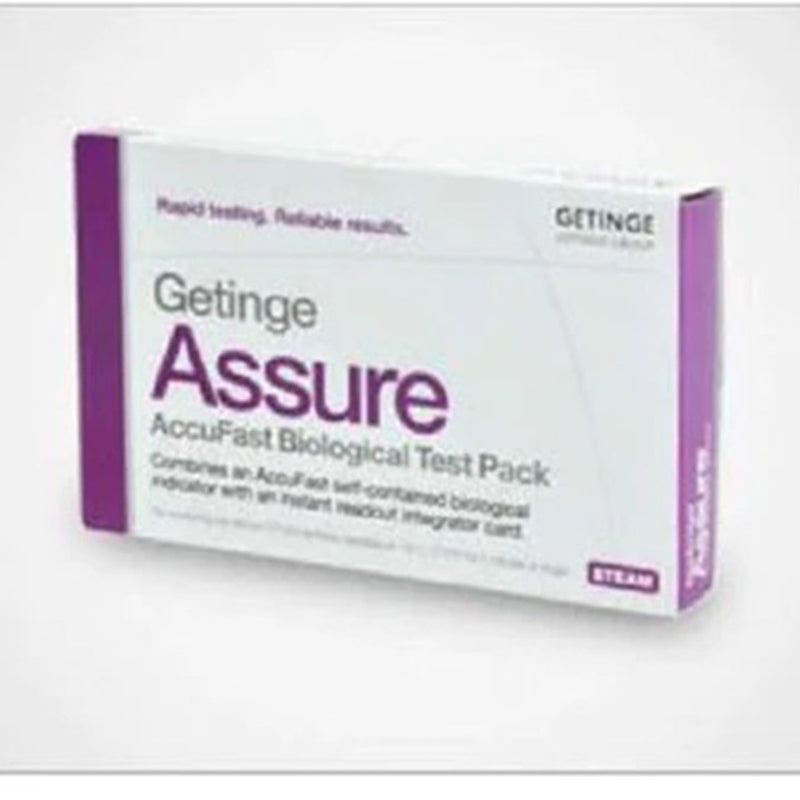 Assure Accufast Sterilization Biological Indicator Pack, Sold As 25/Case Getinge 61301606639