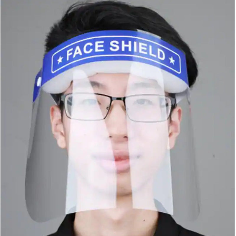 Face Shield Fisherbrand™ One Size Fits Most Full Length Anti-Fog Disposable Nonsterile, Sold As 200/Case Fisher 12-888-202