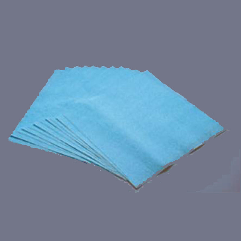 BUSSE STERILIZATION WRAP BLUE 12 X 12 INCH SINGLE LAYER NONWOVEN FABRIC STEAM   EO GAS, SOLD AS 100/CASE, BUSSE 845