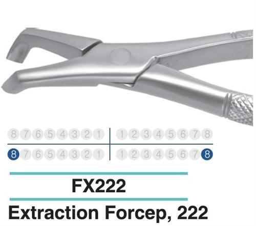Dental Extraction Forcep LOWER MOLARS, FX222 - BriteSources