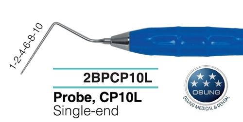 Dental Probe, Autoclavable Silicone Handle, PCP10L - BriteSources