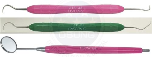 Dental Tartar Scraper and Remover Set, Softgrip Handle - BriteSources